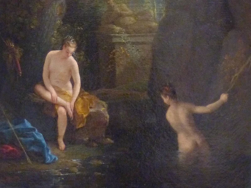 1677-Jean Raoux - Diana al bagno - Museo Fabre, Montpellier